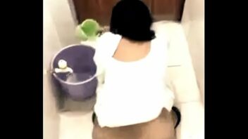 Desi Women Toilet