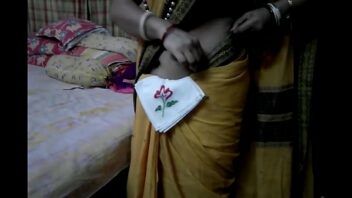 Telugu Aunty Saree